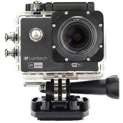 Lamtech LAM021165 Action Camera 4K Ultra HD με Οθόνη 2" Μαύρη