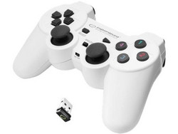 Esperanza Gladiator GX600 Wireless Controller PC & PS3 White