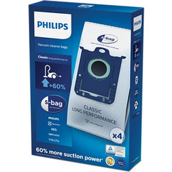 Philips FC8021/03 Σακούλες Σκούπας 4τμχ Συμβατές με Σκούπα AEG / Philips