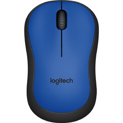 Logitech M220 Silent Ασύρματο Ποντίκι Blue