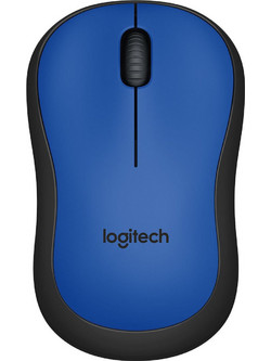 Logitech M220 Silent Ασύρματο Ποντίκι Blue