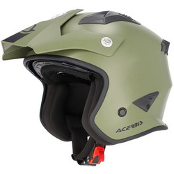 Acerbis Aria Military Green Κράνος Μηχανής Jet 1050gr