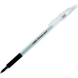 BIC Cristal Grip Στυλό Διαρκείας 1mm Μαύρο