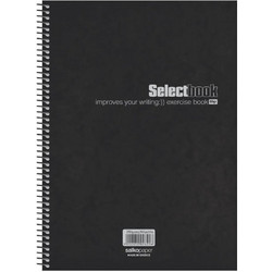 Salko Select Σπιράλ Τετράδιο Ριγέ A4 60 Φύλλων 2 Θεμάτων Διάφορα Χρώματα 2622