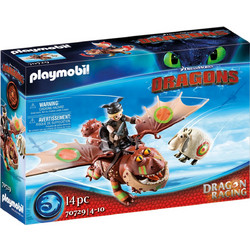 Playmobil Dragons Λέπιας & Χοντροκέφαλος για 4-10 Ετών 70729