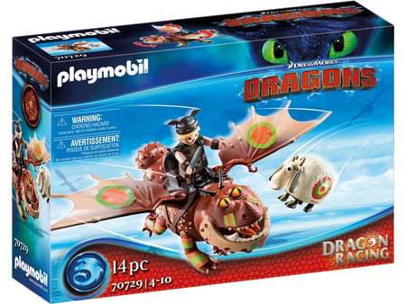 Playmobil Dragons Λέπιας & Χοντροκέφαλος για 4-10 Ετών 70729
