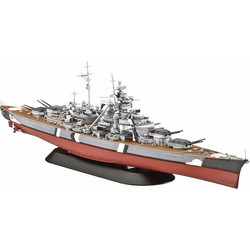 Revell Battleship Bismarck Συναρμολογούμενο Πλαστικό Μοντέλο Καραβιού 1:700