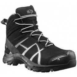 Haix Eagle Safety 40 mid Μποτάκια Εργασίας Μαύρα Ασημί