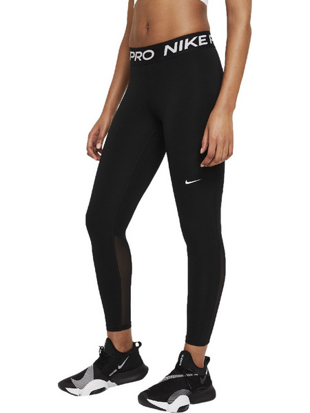 Nike Pro 365 Γυναικείο Κολάν Μακρύ Ψηλόμεσο Μαύρο CZ9779-010