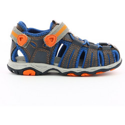 Kickers Kawa Παιδικά Παπουτσοπέδιλα για Αγόρι Γκρι 558542-30-53