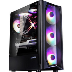 Zalman N4 Black Gaming Midi Tower Κουτί Υπολογιστή με Πλαϊνό Παράθυρο