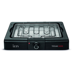 Izzy Texas IZ-8102 Ηλεκτρική Ψησταριά Σχάρας 2400W με Ρυθμιζόμενο Θερμοστάτη