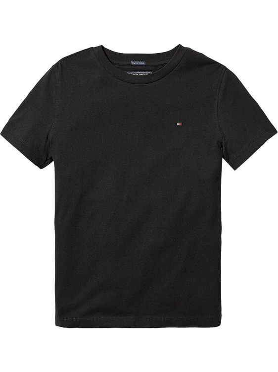 Tommy Hilfiger Παιδικό T-Shirt Κοντομάνικο Μαύρο KB0KB04140-055