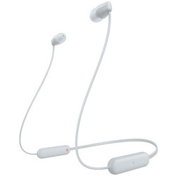 Sony WI-C100 Ακουστικά Bluetooth In Ear Ανθεκτικά στο Νερό White