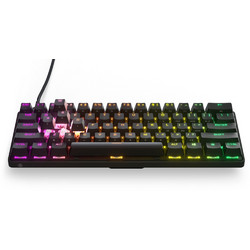 SteelSeries Apex Pro Mini Wireless Ασύρματο Μηχανικό Gaming Πληκτρολόγιο 60% με SteelSeries OmniPoint Διακόπτες RGB Black