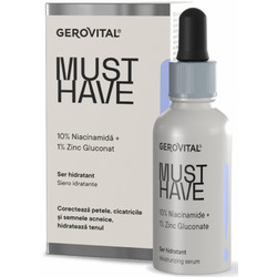 Gerovital 10% Moisturizing Ενυδατικό Serum Προσώπου 30ml