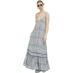 Superdry Maxi Καλοκαιρινό Καθημερινό Φόρεμα Γαλάζιο W8011294A-9HI