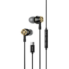 Usams US-SJ482 Handsfree In-Ear USB-C Black