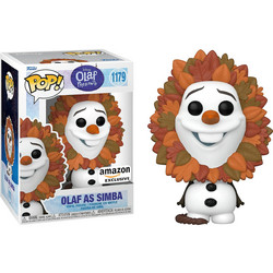Funko Pop! Disney Olaf Present 1179 Olaf As Simba Exclusive