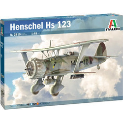 Italeri Henschel Hs 123 Συναρμολογούμενο Πλαστικό Μοντέλο Αεροπλάνου 1:48