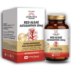 John Noa Red Algae Astaxanthin 10mg 90 Κάψουλες