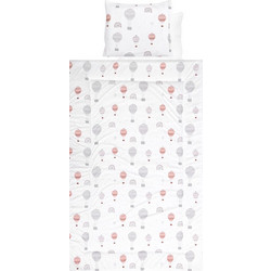 Lorelli Baloons Σετ Κούνιας White/Grey 4τμχ