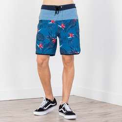 Hurley Phantom Exotic Boardshort 18' Ανδρικό Μαγιό Σορτς με Σχέδια Μπλε CQ8597
