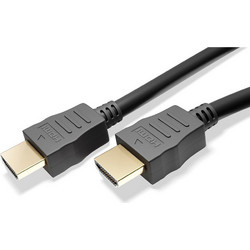 Goobay Καλώδιο HDMI 2.0 HDMI Male to HDMI Male 0.5m Black 60619