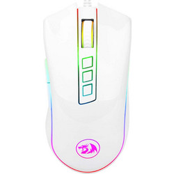 Redragon M711 Cobra Ενσύρματο Gaming Ποντίκι RGB 10000 DPI White