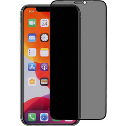 TechWave 5D Full Glue Privacy Tempered Glass Black (iPhone XR)