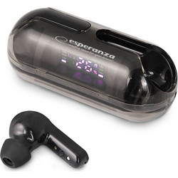 Esperanza EH239K Ακουστικά Bluetooth In Ear Black