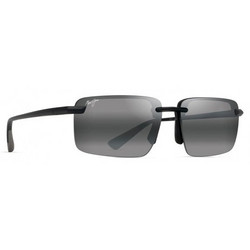 Maui Jim MJ0626S 004 Ανδρικά Γυαλιά Ηλίου Τετράγωνα Μεταλλικά Μαύρα με Μαύρο Καθρέπτη Φακό
