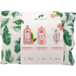 Dr. Organic Guava Shampoo 265ml + Body Wash 250ml + Face Wash 150ml