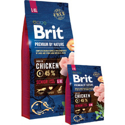 Brit Premium By Nature Senior Large & XL with Chicken & Apple 3kg