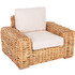 HomeMarkt Tropel Πολυθρόνα Κήπου Rattan Μπεζ HM9810
