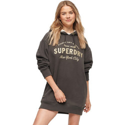 Superdry Mini Καθημερινό Φόρεμα Μαύρο W8011633A-06A