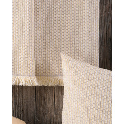 Rythmos Ριχτάρι Τριθέσιου Καναπέ 180x280 Honey Ecru-Yellow