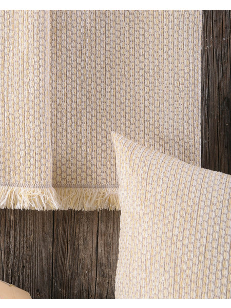 Rythmos Ριχτάρι Τριθέσιου Καναπέ 180x280 Honey Ecru-Yellow