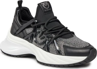 スニーカー PINKO Woman Sneakers Black SS0023T014 ZI4 Pinko Ariel 01 sneakers - Black - Women | SS0023T014ZI4