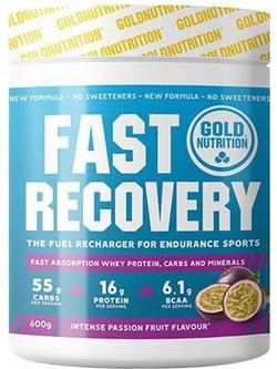 Gold Nutrition Fast Recovery Passion Fruit Πρωτεΐνη Ορού Γάλακτος Όγκου 600gr