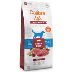 Calibra Life Adult Medium with Fresh Beef 12kg