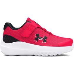 Under Armour Surge 4 AC Παιδικά Αθλητικά Παπούτσια για Τρέξιμο Κόκκινα 3027105-600