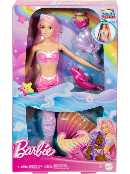 Mattel Barbie Mermaid Malibu Μαγική Μεταμόρφωση