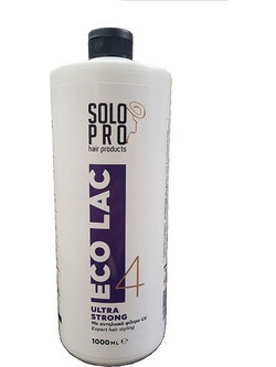 Solo Pro Eco Lac Λακ Μαλλιών Πολύ Δυνατό Κράτημα 1lt