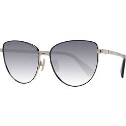 Max Mara MM0053 32B Γυναικεία Γυαλιά Ηλίου Πεταλούδα Μεταλλικά Ασημί με Μαύρο Degradee Φακό