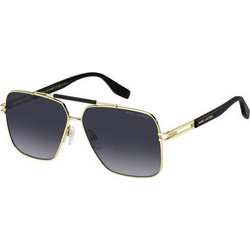 Marc Jacobs MARC716/S 807/9O Ανδρικά Γυαλιά Ηλίου Aviator Μεταλλικά Μαύρα με Μαύρο Degradee Φακό