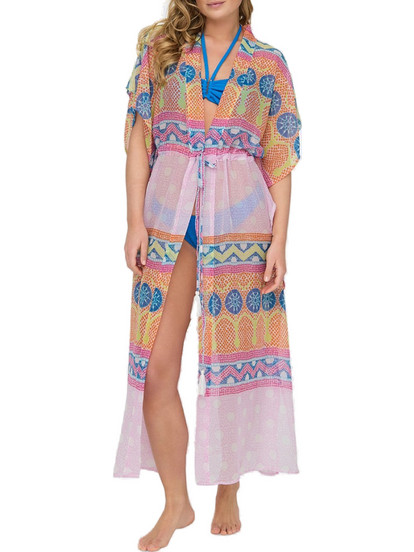Only Κιμονό 15218756 Pink/Blue