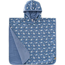 Fresk Dino Παιδικό Πόντσο Θαλάσσης Microfiber Μπλέ 59x59cm FR-SW2407-04