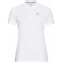 Odlo Γυναικεία Αθλητική Μπλούζα Polo Λευκή 550801-10000