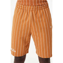 New Era Pinstripe Ανδρική Βερμούδα Υφασμάτινη Πορτοκαλί 60357077